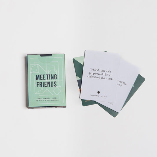 Meeting Friends Conversation Cards from The School of Life