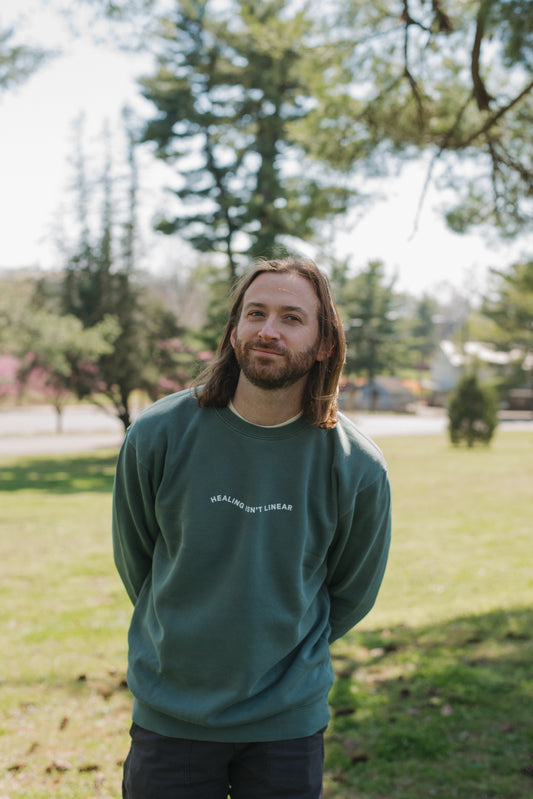Healing Isn't Linear Sweatshirt