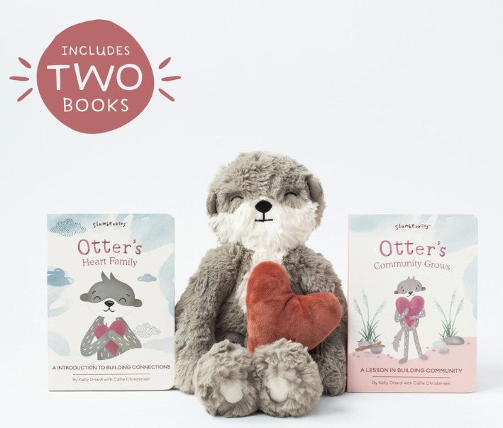 Slumberkins - Otter Snuggler - Building Connections