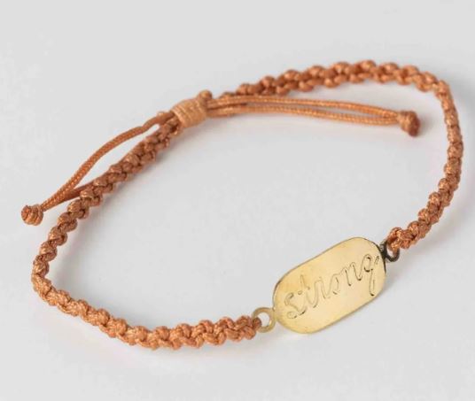 Affirmation Bracelet - You Are Strong