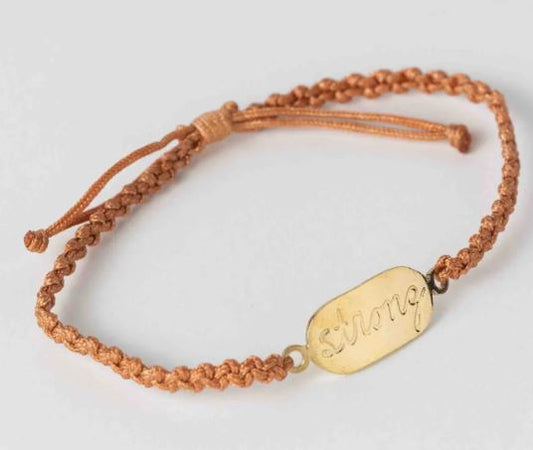 Affirmation Bracelet - You Are Strong