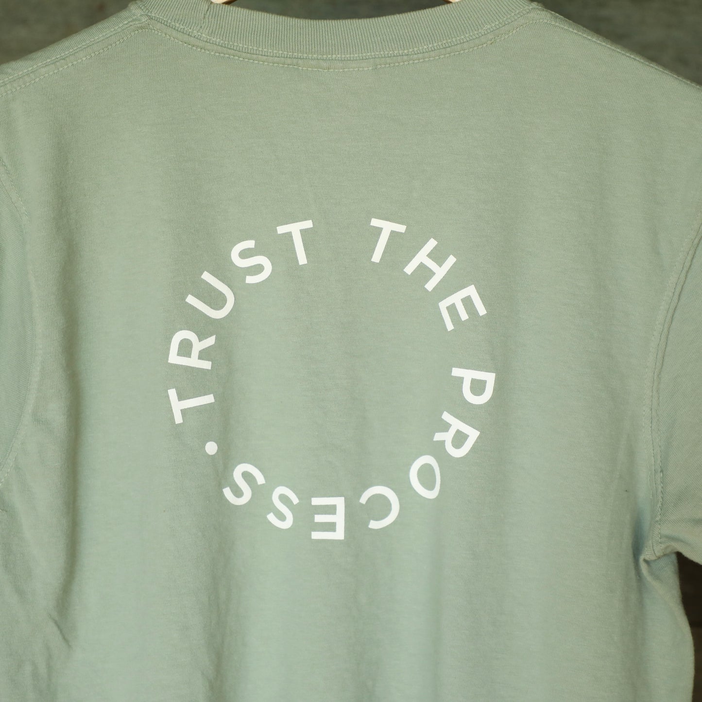 Trust the Process Circle Crew Neck T-Shirt