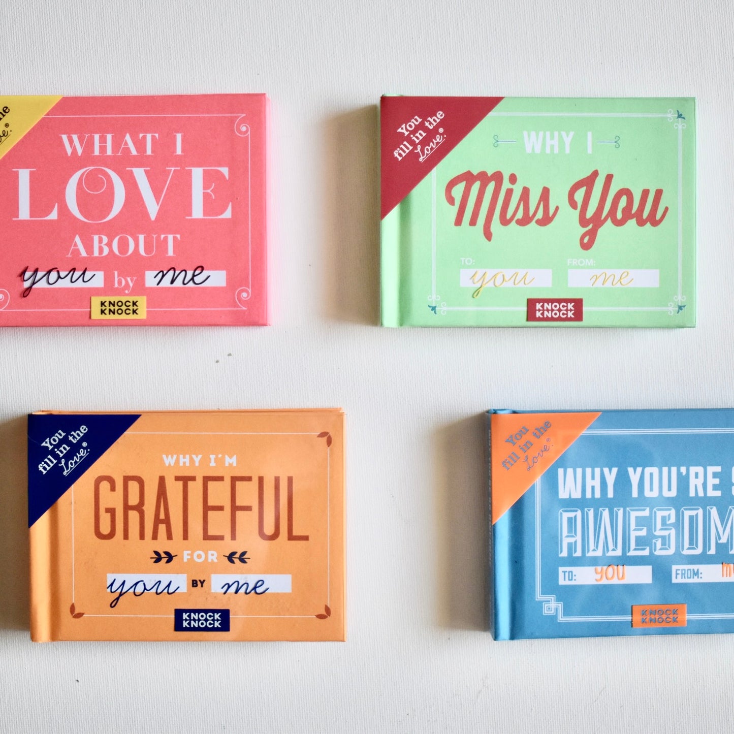Fill in the Love Gift Book - Why I Miss You