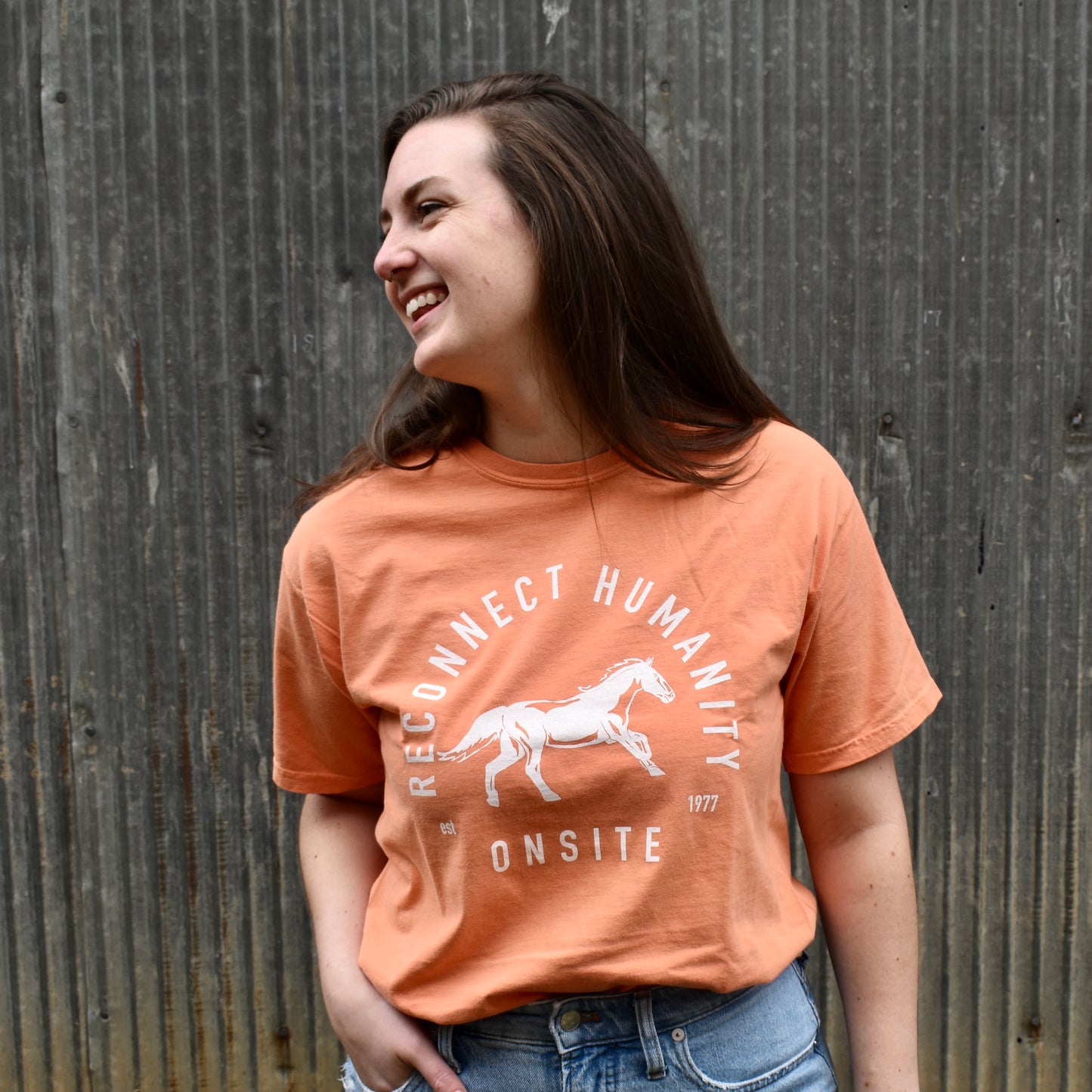 Reconnect Humanity Crew Neck T-Shirt