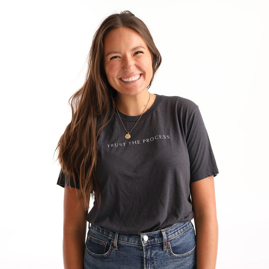 Trust the Process with Circle Logo T-Shirt