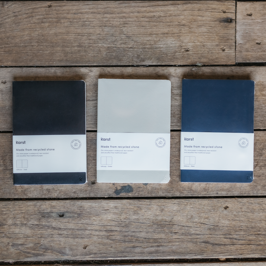Stone Paper Notebook by Karst
