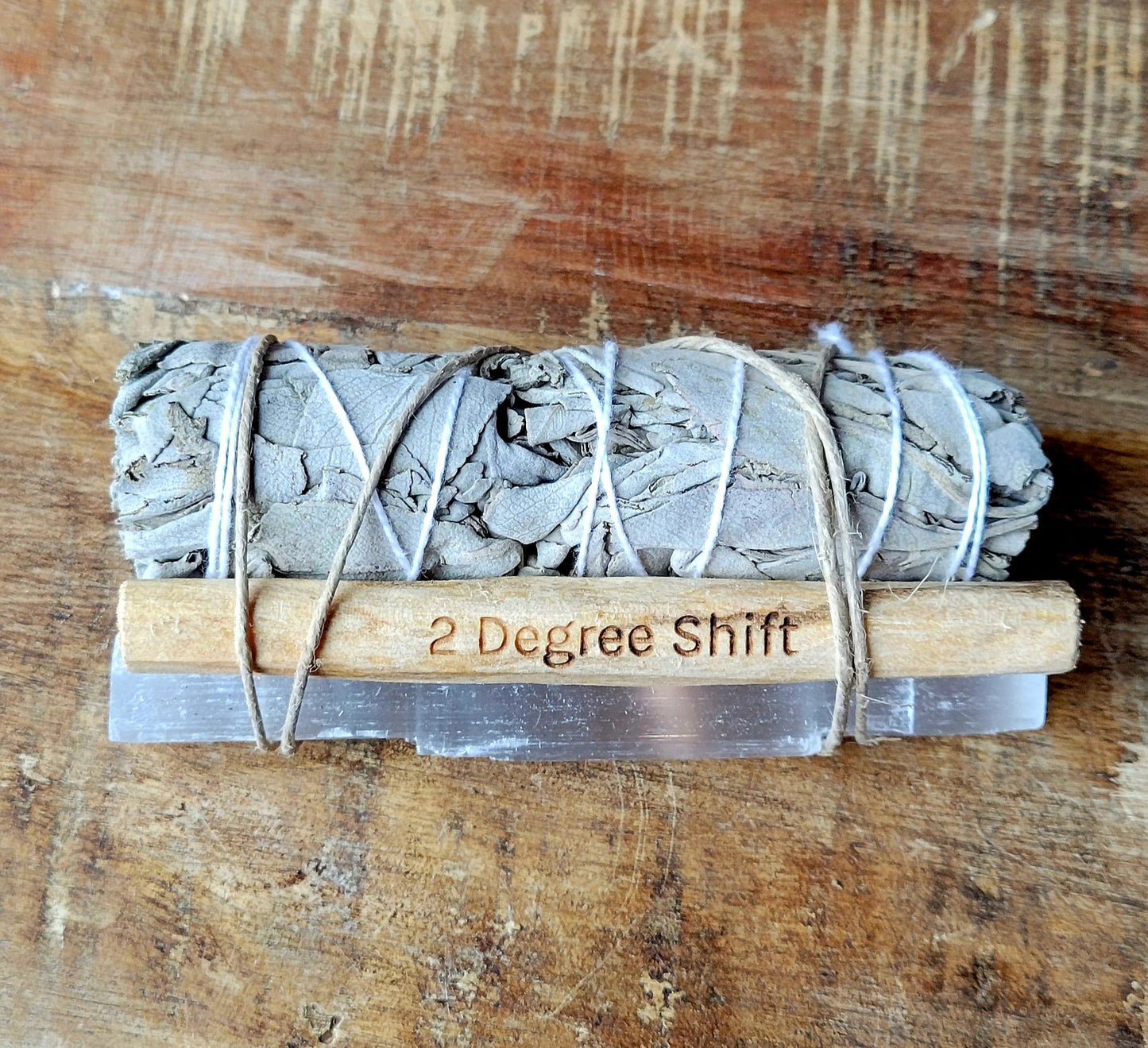 Palo Santo Sage Selenite Smudge Bundle