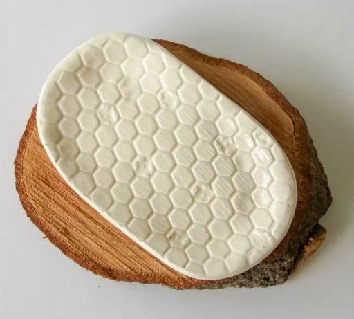 Beehive Soap Dish by Prodigal Pottery