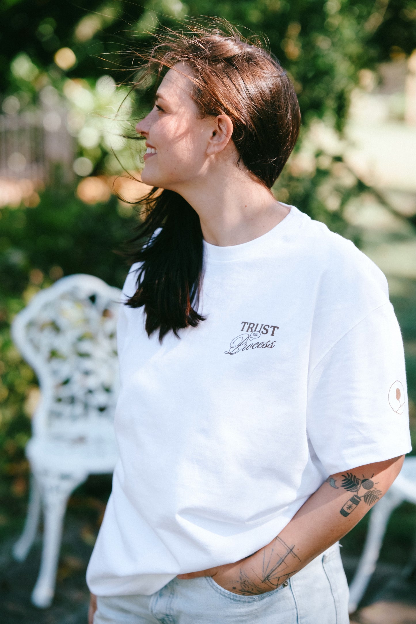 Trust the Process - Drouillard House Beefy Retro Tee