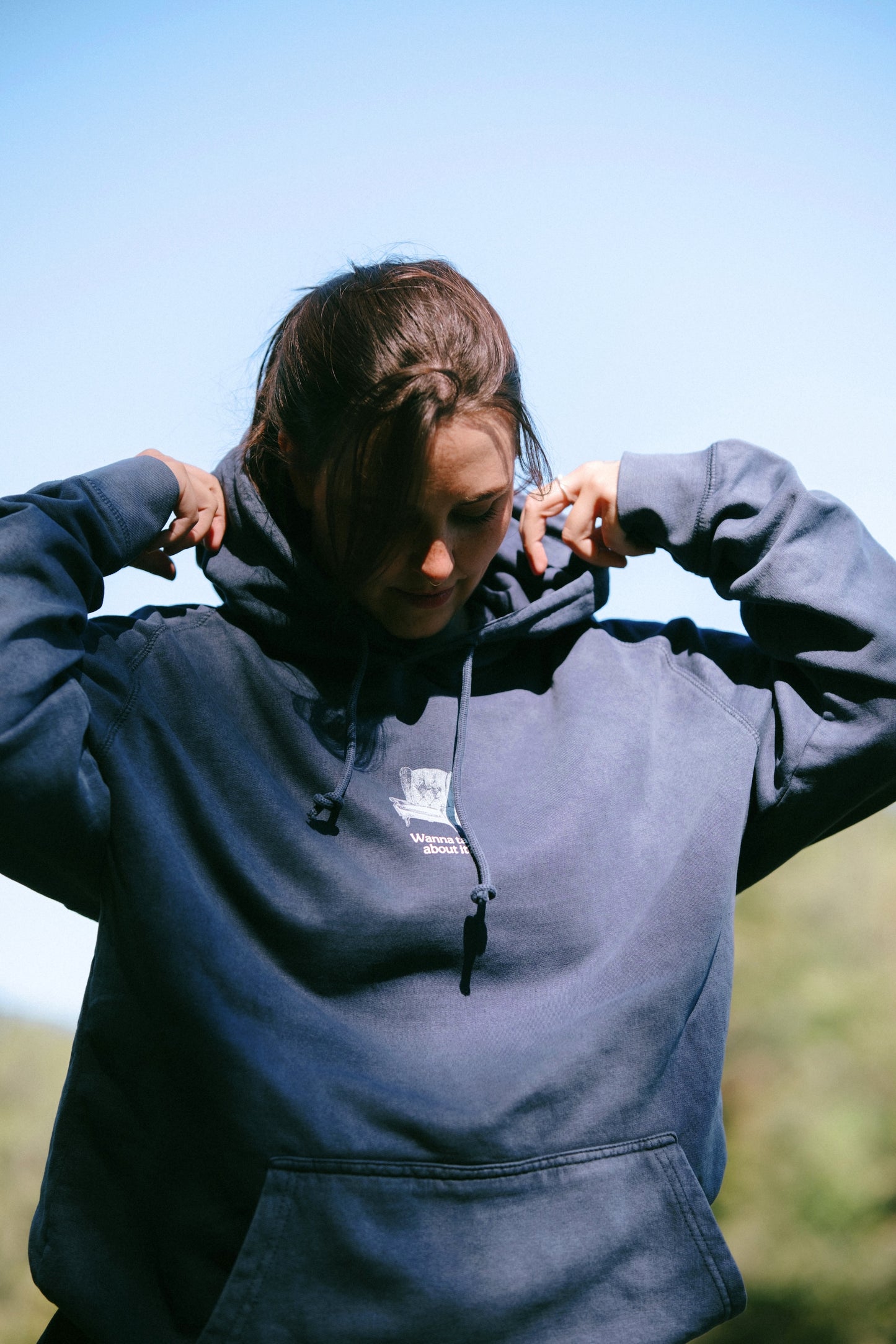 Wanna Talk About It? Hoodie