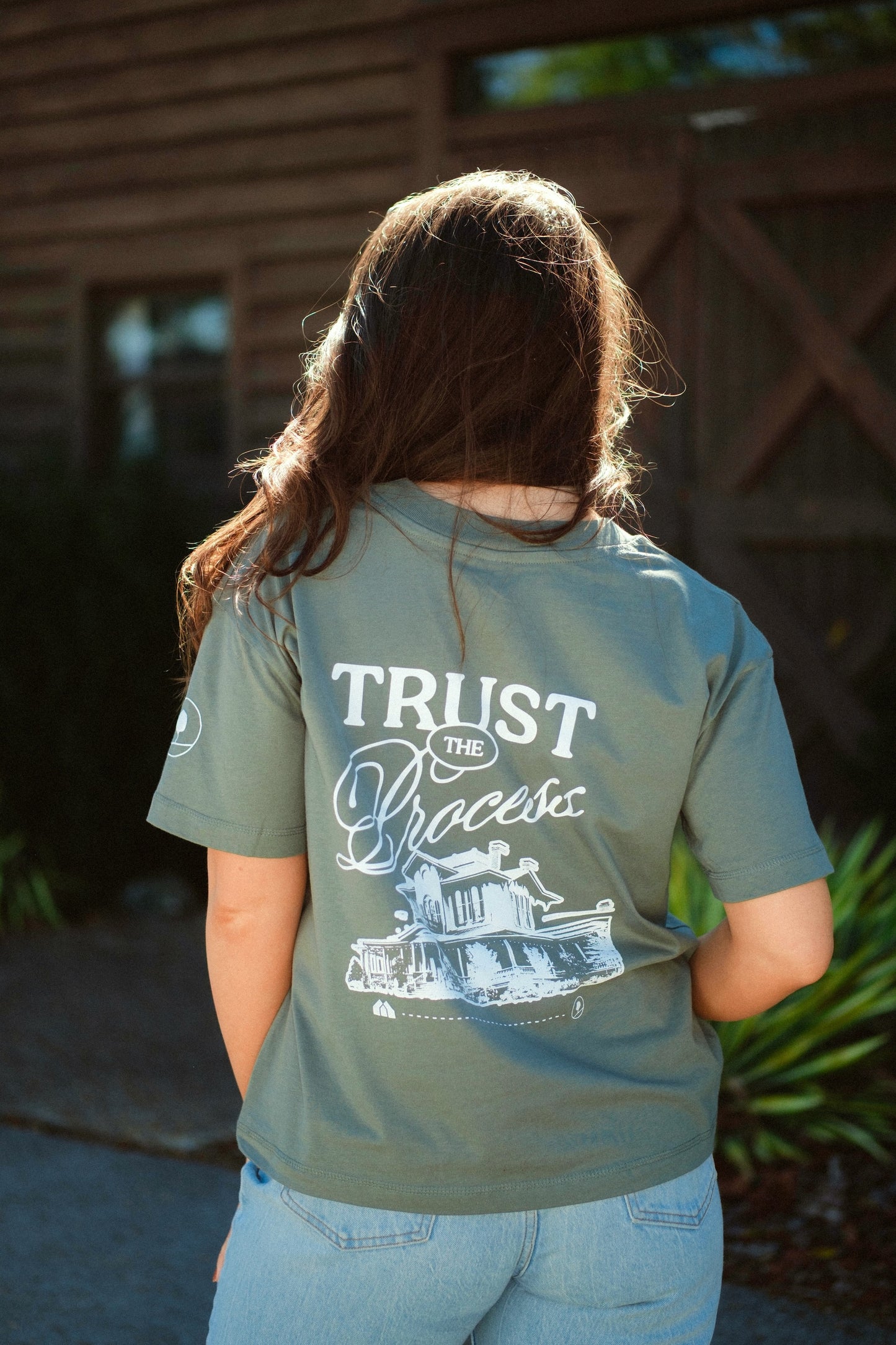 Trust the Process - Drouillard House Relaxed Crew Tee