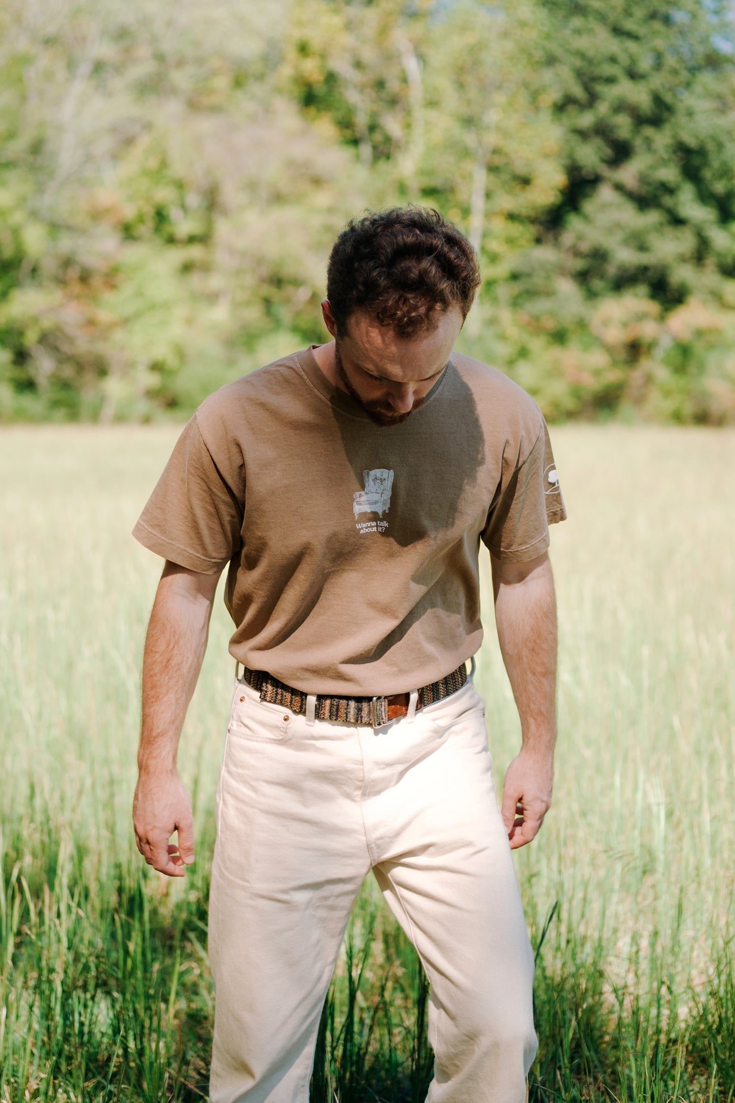 Wanna Talk About It? Heavyweight Tee