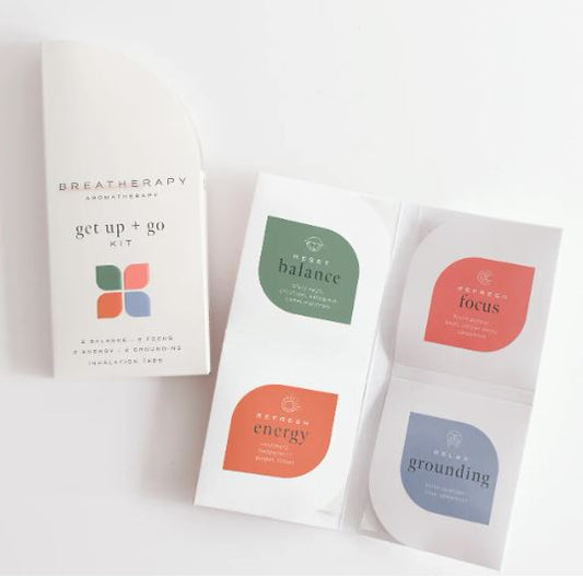 Get Up & Go Sampler Kit - Aromatherapy Patches