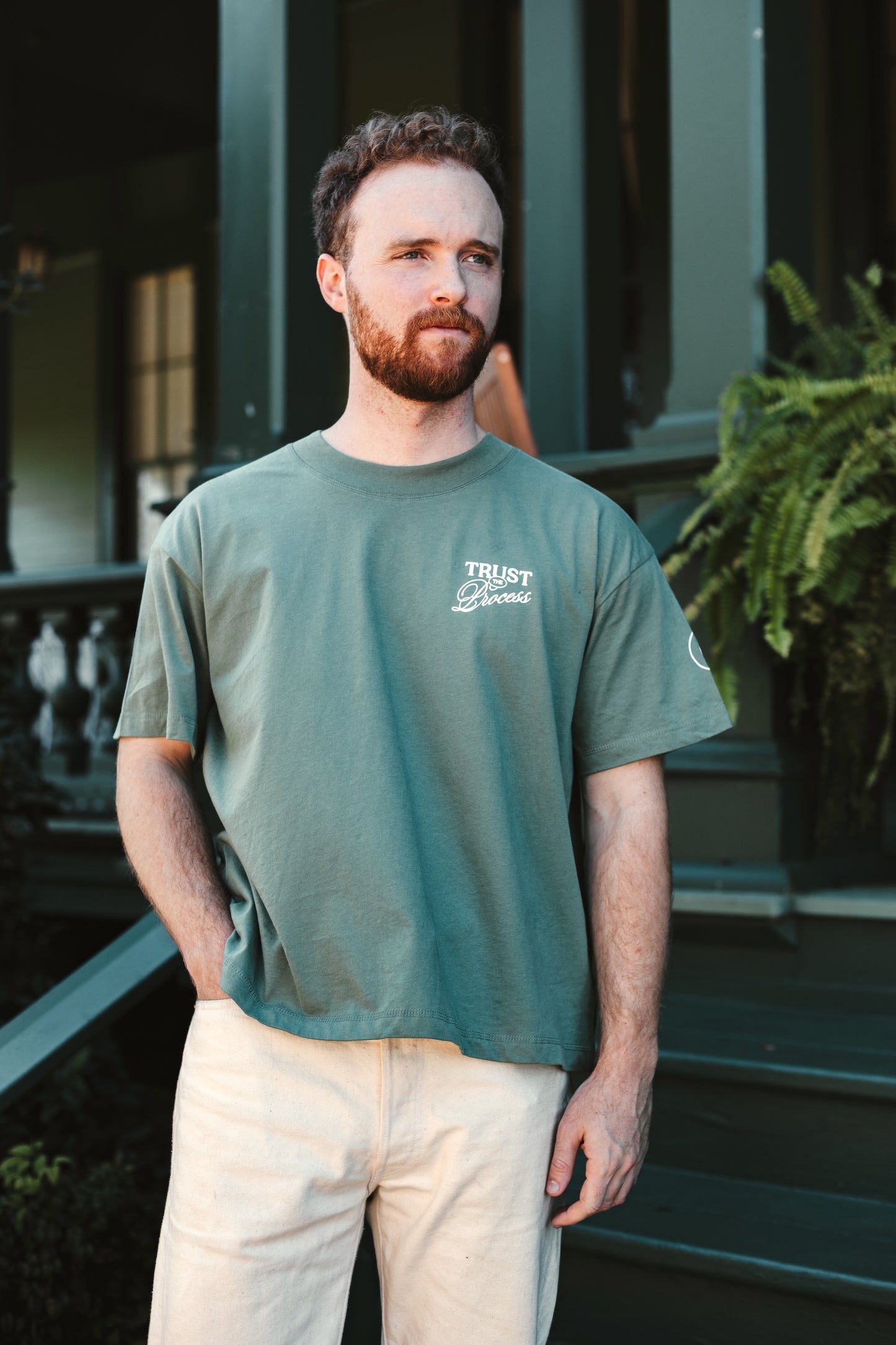 Trust the Process - Drouillard House Relaxed Crew Tee
