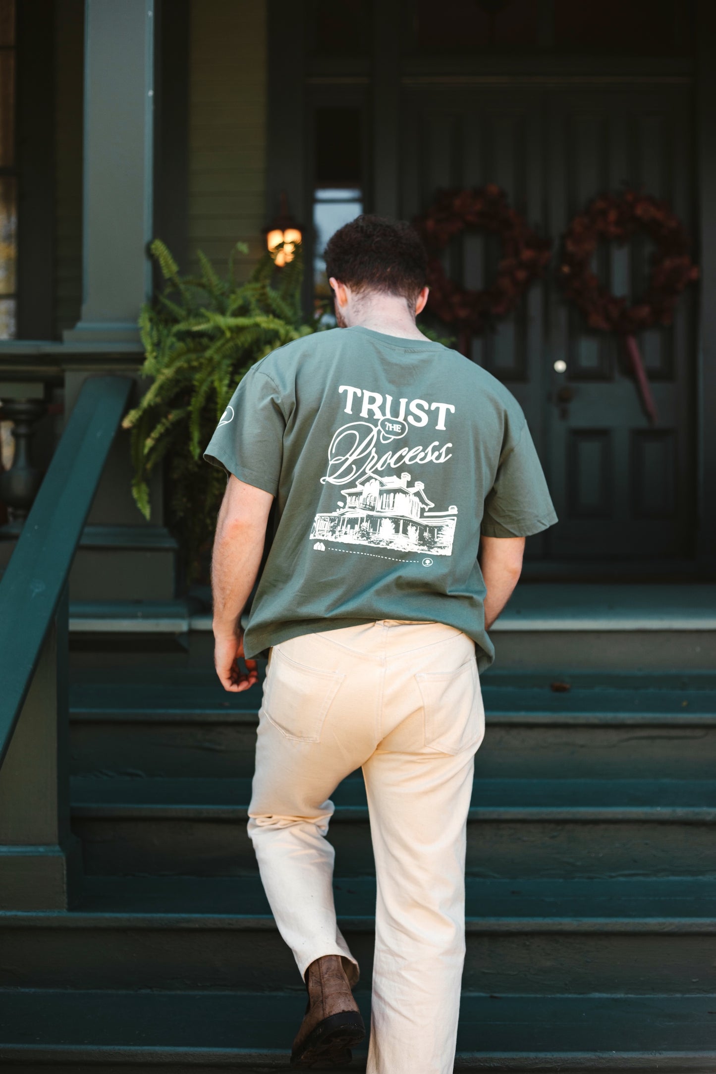 Trust the Process - Drouillard House Relaxed Crew Tee