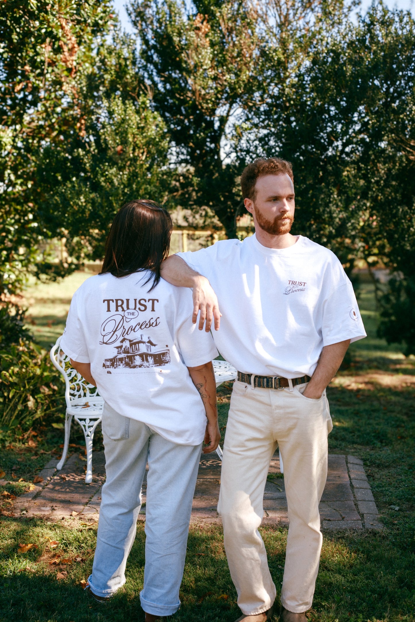 Trust the Process - Drouillard House Beefy Retro Tee