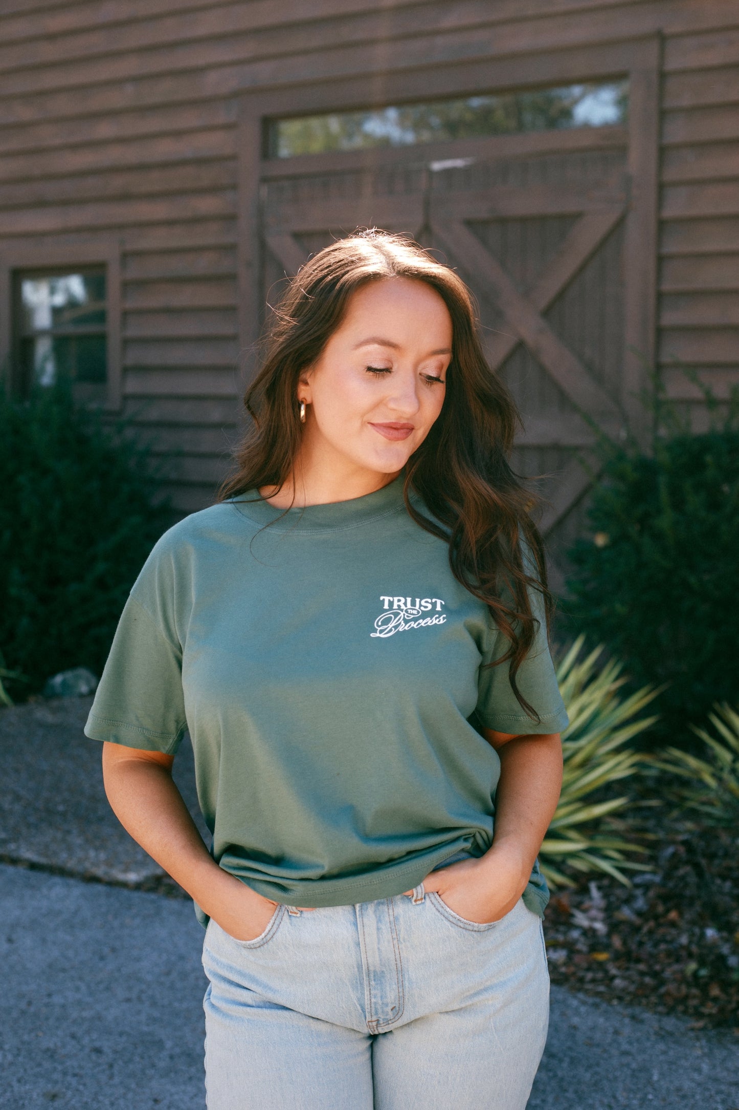 Trust the Process - Drouillard House Relaxed Crew Tee