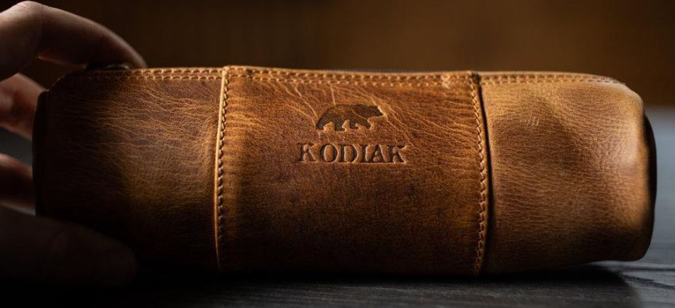 Leather Pencil Case by Kodiak Leather