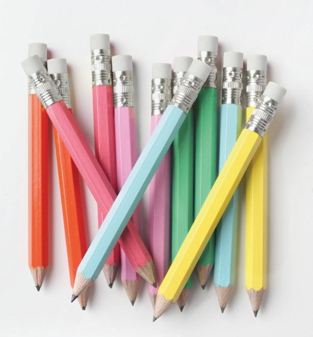 Mini Pencils - Rainbow