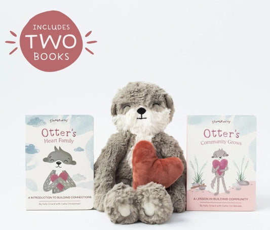 Slumberkins - Otter Snuggler - Building Connections