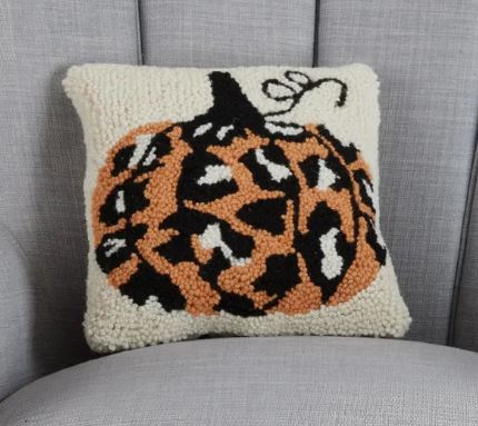 Leopard Pumpkin Hook Pillow