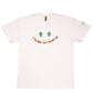 Feelings Are Friends Heavyweight Tee - White with Multi-Color Text