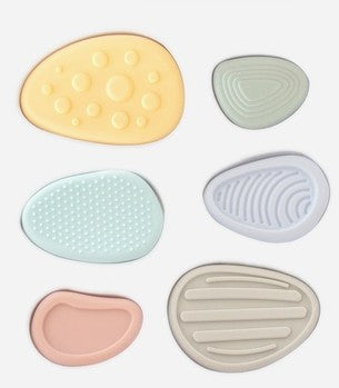 Worry Stones – Calming Sensory Fidget For Kids (Set of 6)