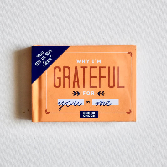 Fill in the Love Gift Book - Why I'm Grateful for You