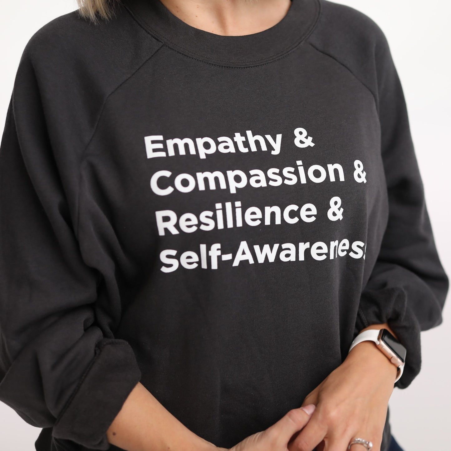 Empathy, Compassion, Resilience, Self-Awareness Women's Pullover