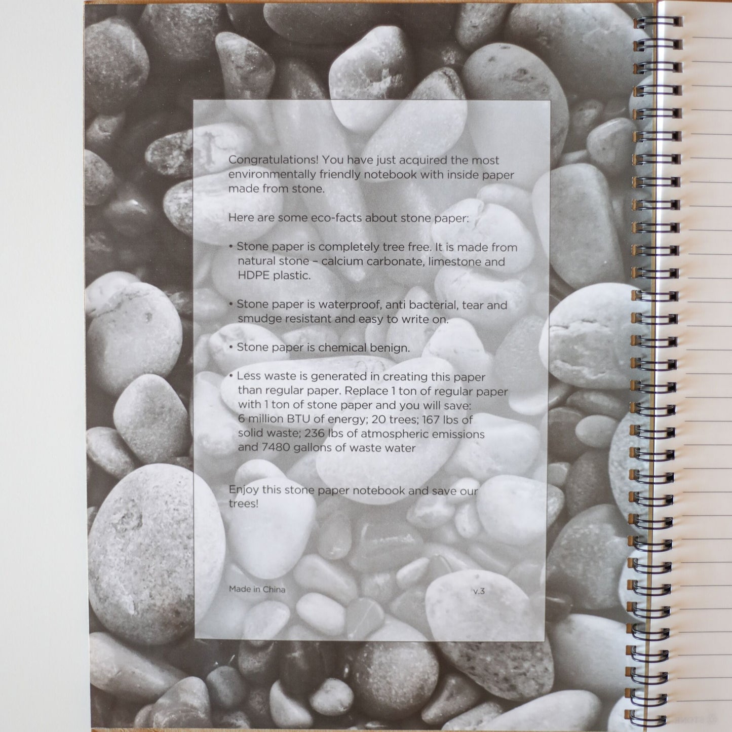 Onsite Stone Paper Notebook